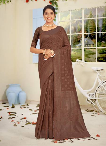 Sangam Royal Rich Pallu Fancy Wear Printed Wholesale Cotton Sarees
